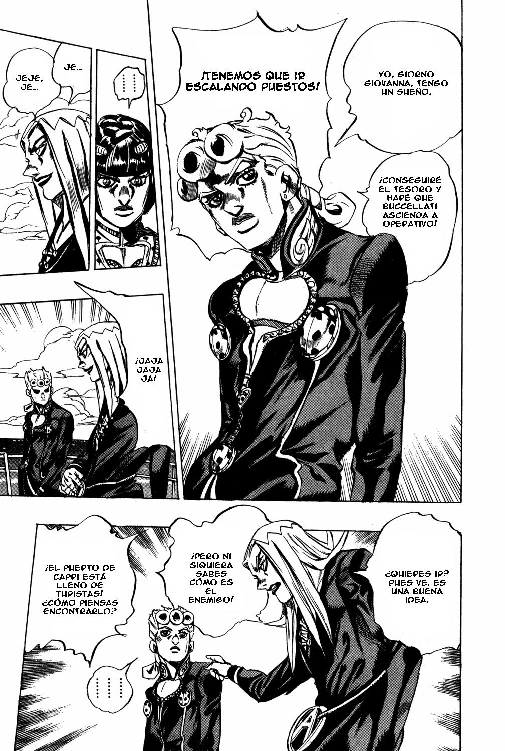 Read JoJo's Bizarre Adventure Parte 5 Vento Aureo ES Manga Online