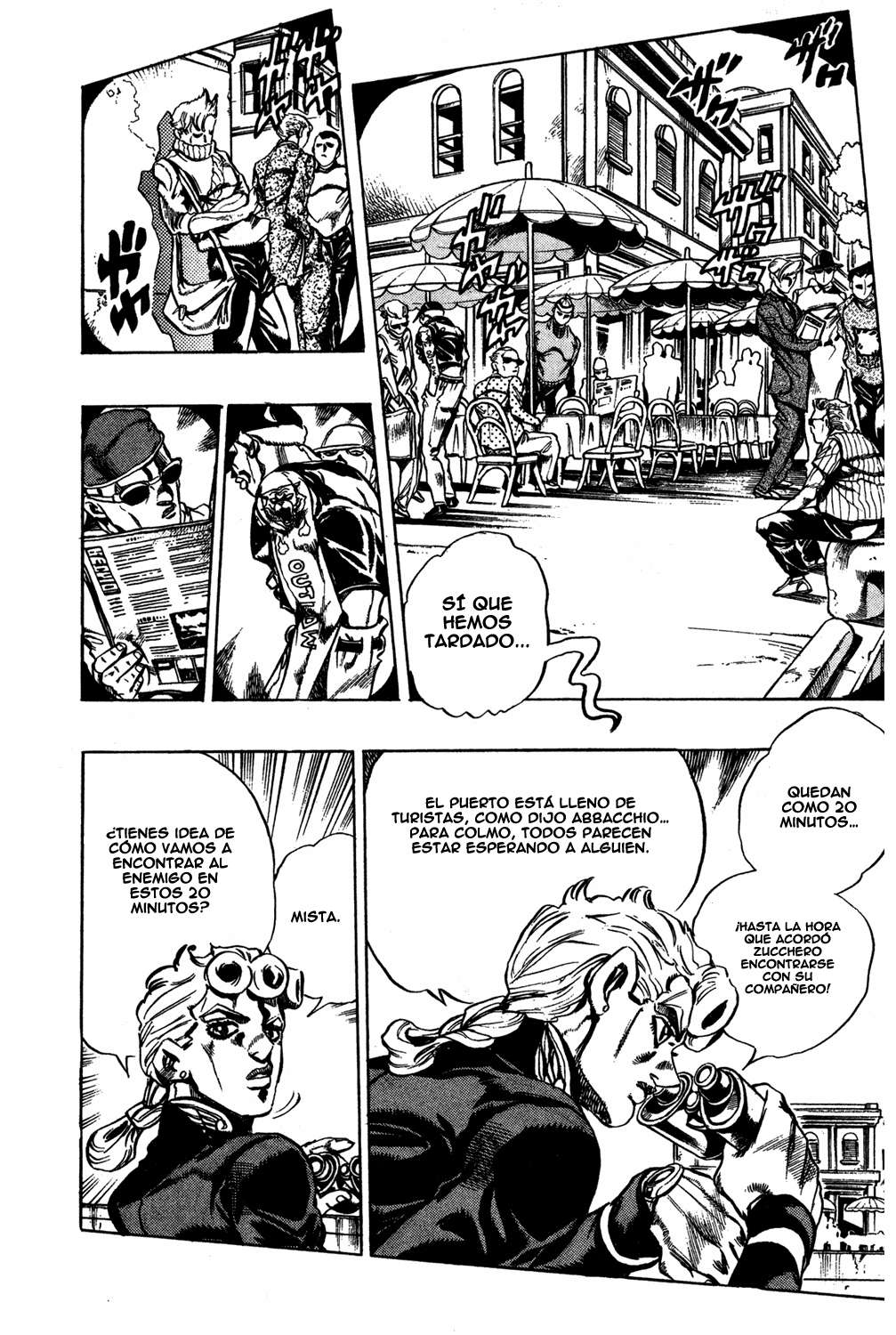 Read JoJo's Bizarre Adventure Parte 5 Vento Aureo ES Manga Online