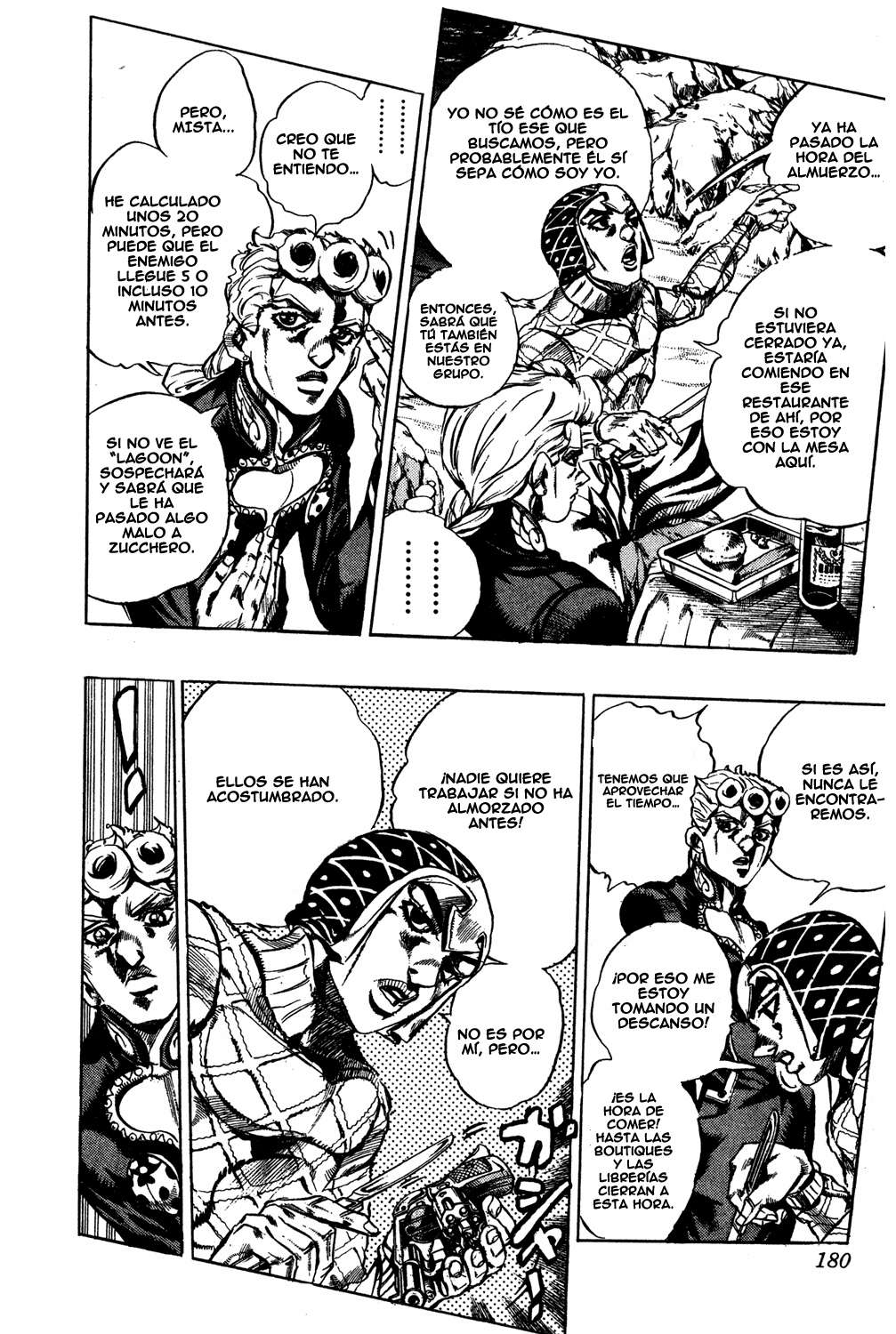 Read JoJo's Bizarre Adventure Parte 5 Vento Aureo ES Manga Online