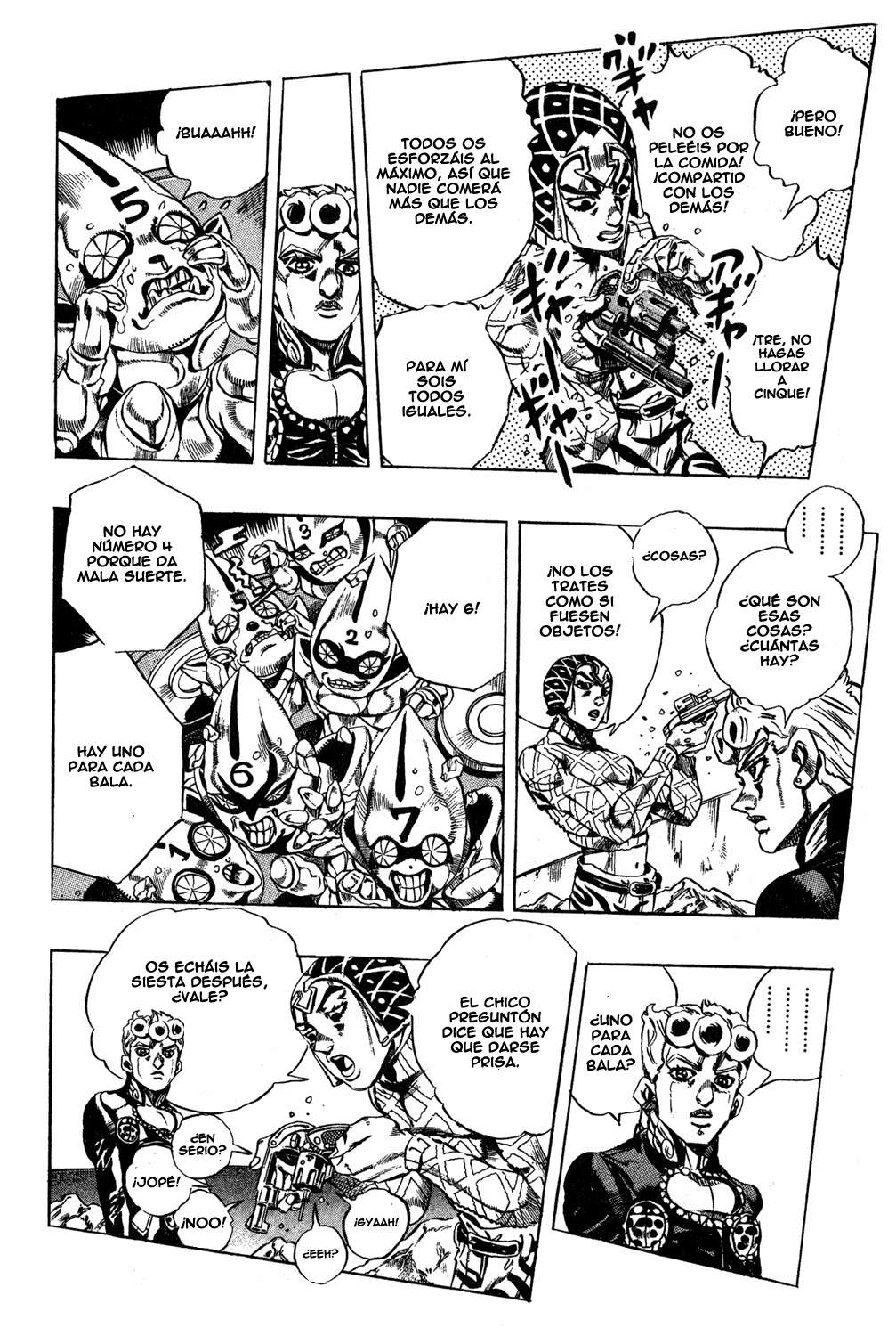 Read JoJo's Bizarre Adventure Parte 5 Vento Aureo ES Manga Online