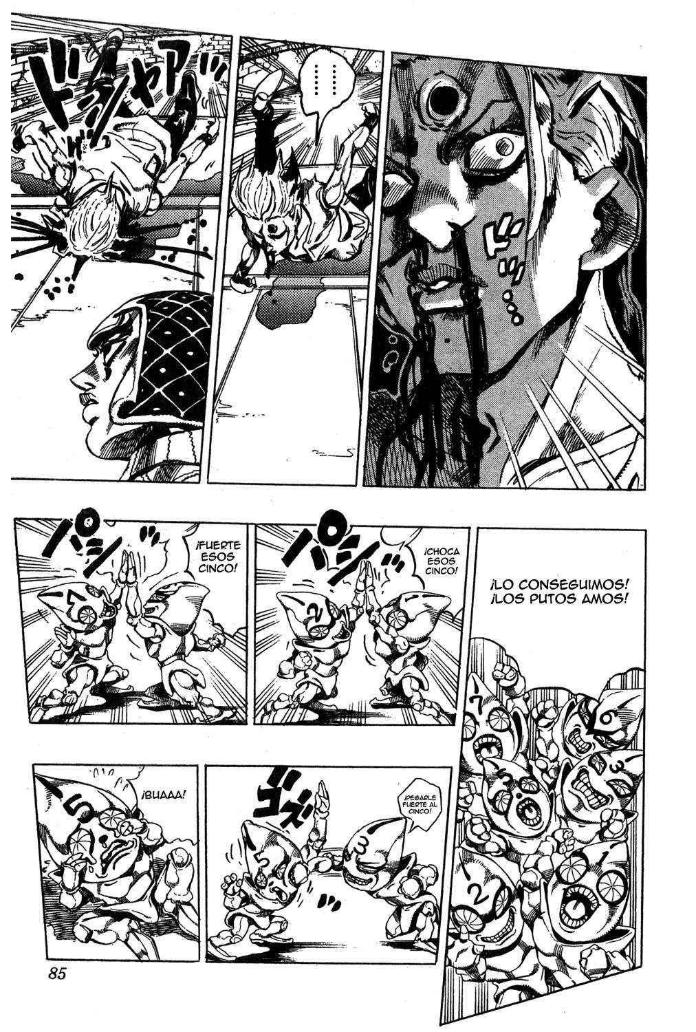 Read JoJo's Bizarre Adventure Parte 5 Vento Aureo ES Manga Online