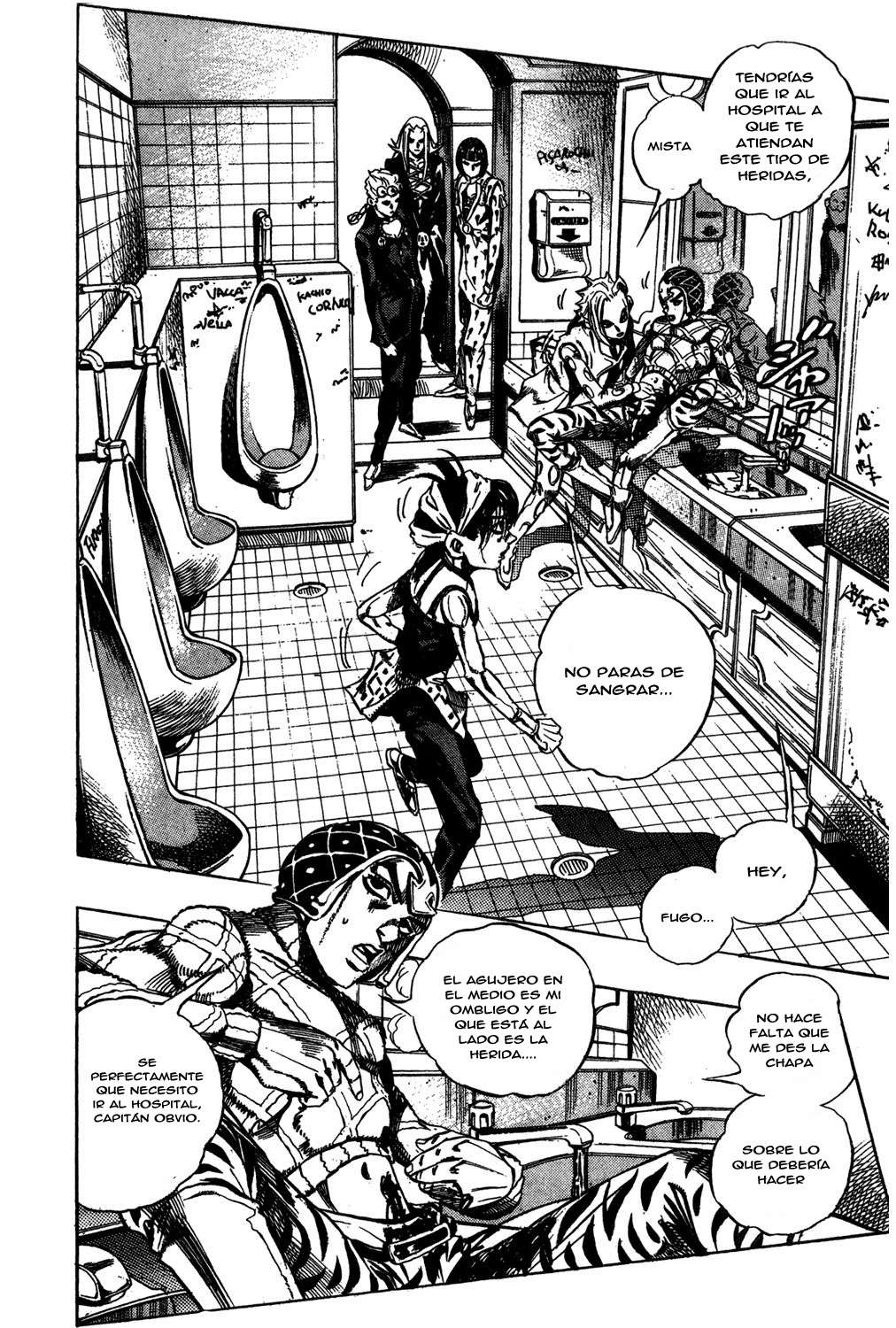 Read JoJo's Bizarre Adventure Parte 5 Vento Aureo ES Manga Online