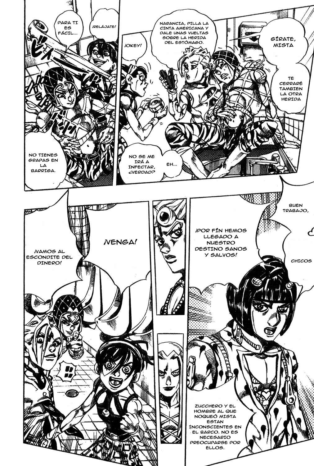 Read JoJo's Bizarre Adventure Parte 5 Vento Aureo ES Manga Online