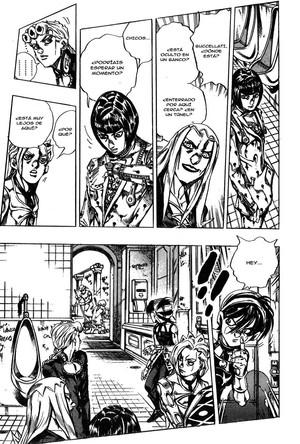 Read JoJo's Bizarre Adventure Parte 5 Vento Aureo ES Manga Online