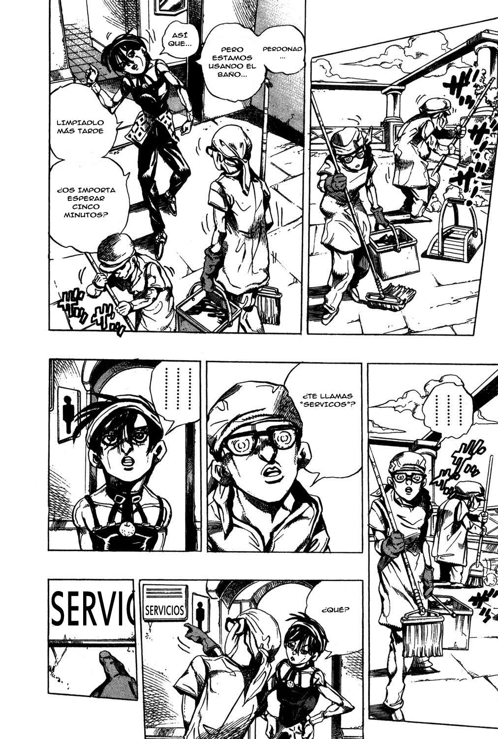 Read JoJo's Bizarre Adventure Parte 5 Vento Aureo ES Manga Online