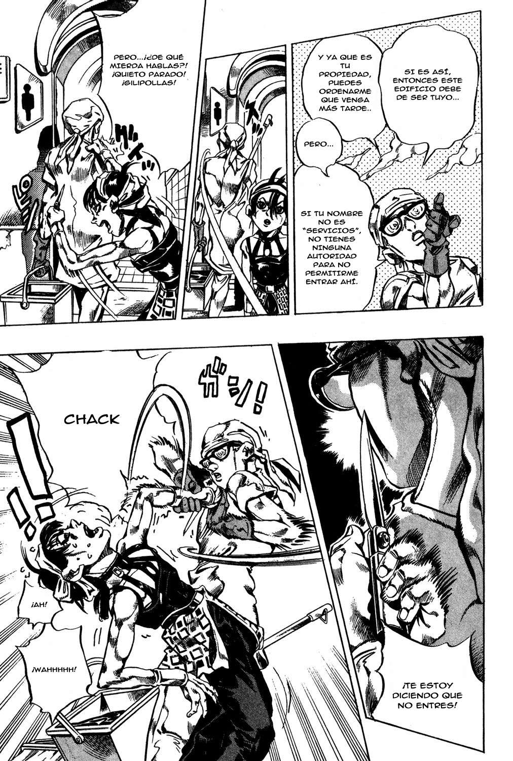 Read JoJo's Bizarre Adventure Parte 5 Vento Aureo ES Manga Online