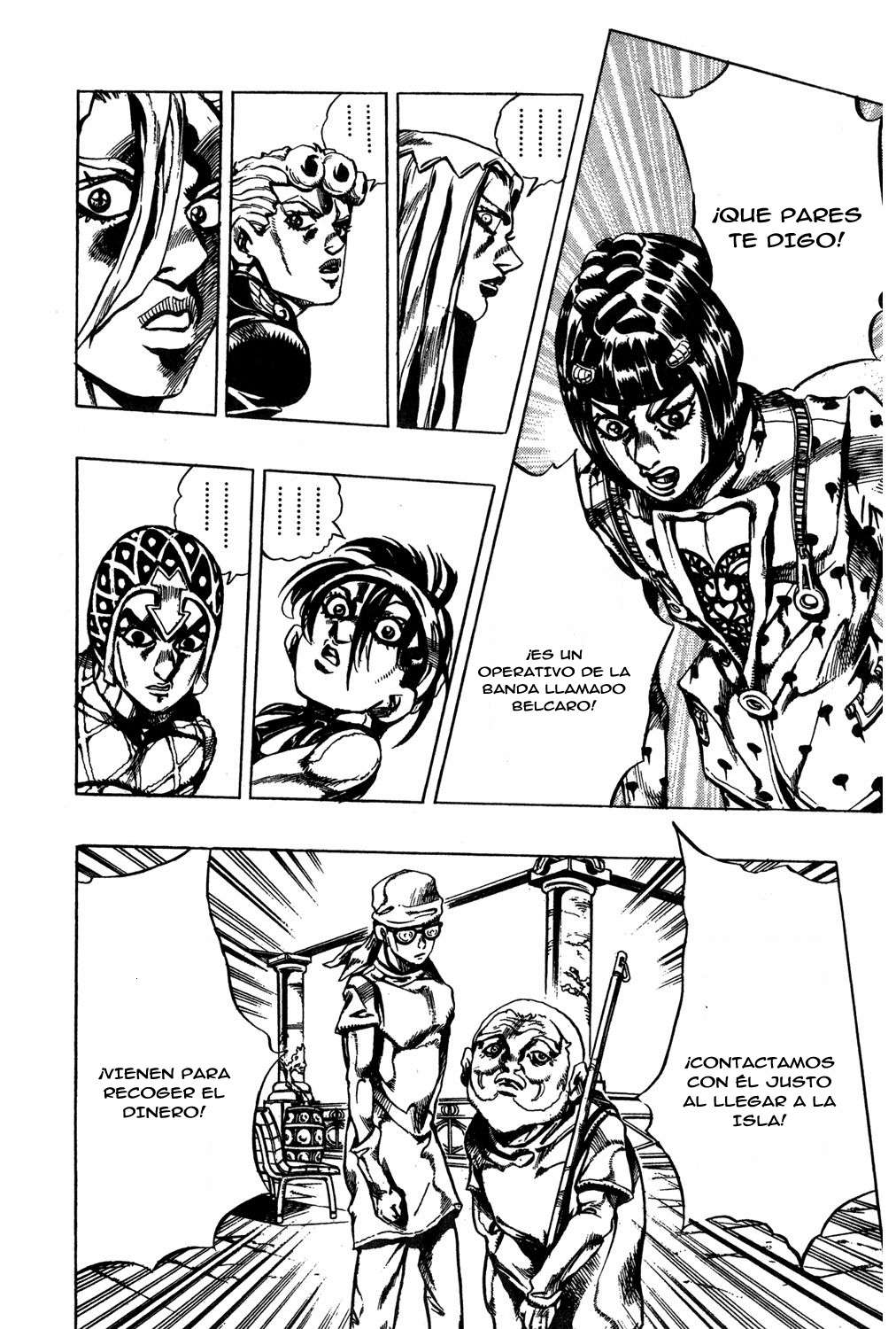 Read JoJo's Bizarre Adventure Parte 5 Vento Aureo ES Manga Online