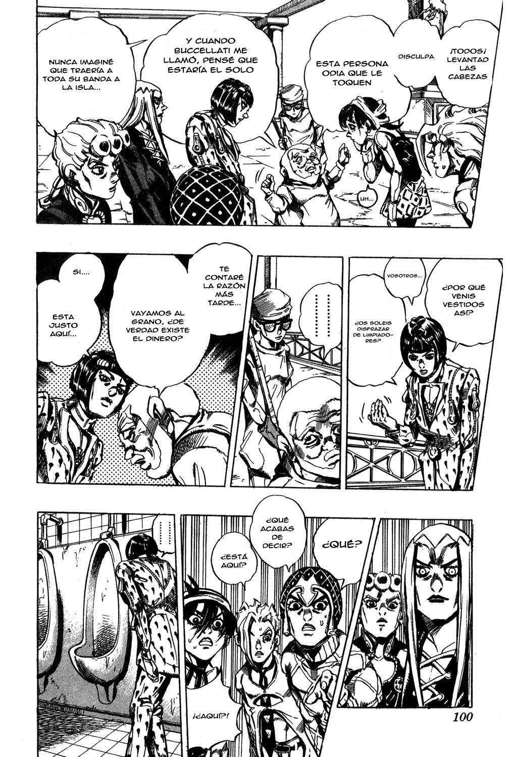 Read JoJo's Bizarre Adventure Parte 5 Vento Aureo ES Manga Online