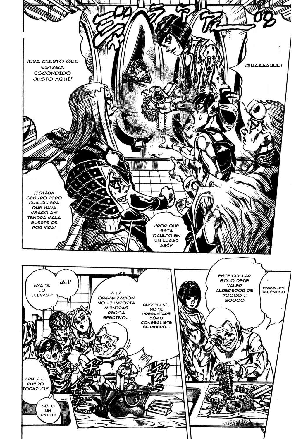 Read JoJo's Bizarre Adventure Parte 5 Vento Aureo ES Manga Online