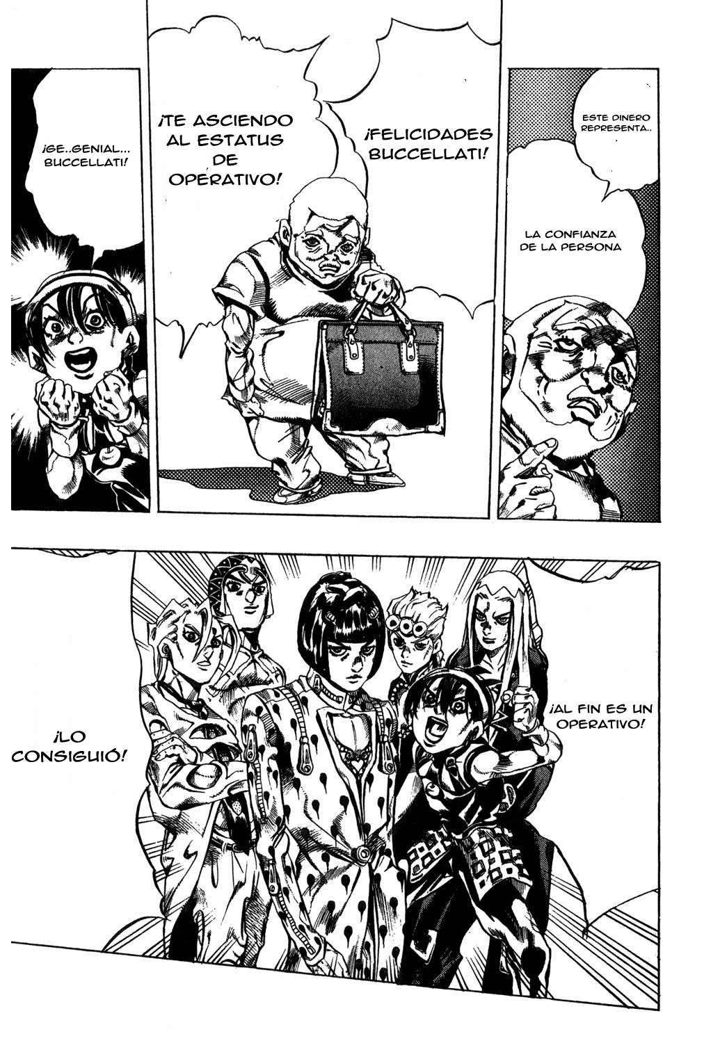 Read JoJo's Bizarre Adventure Parte 5 Vento Aureo ES Manga Online