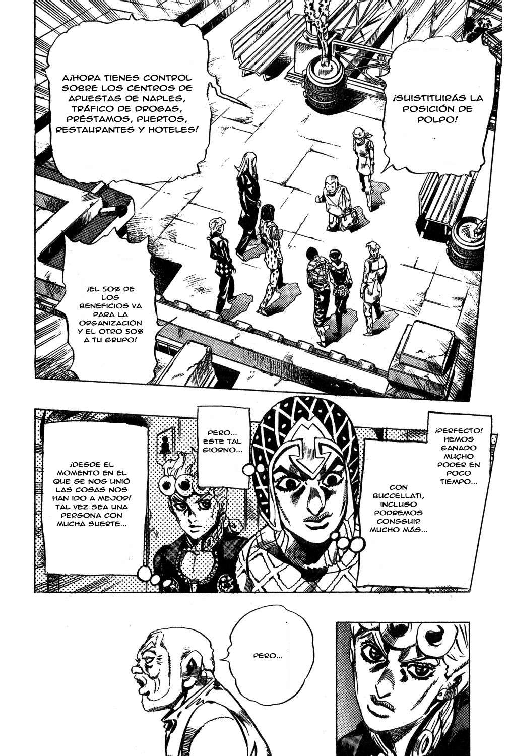 Read JoJo's Bizarre Adventure Parte 5 Vento Aureo ES Manga Online