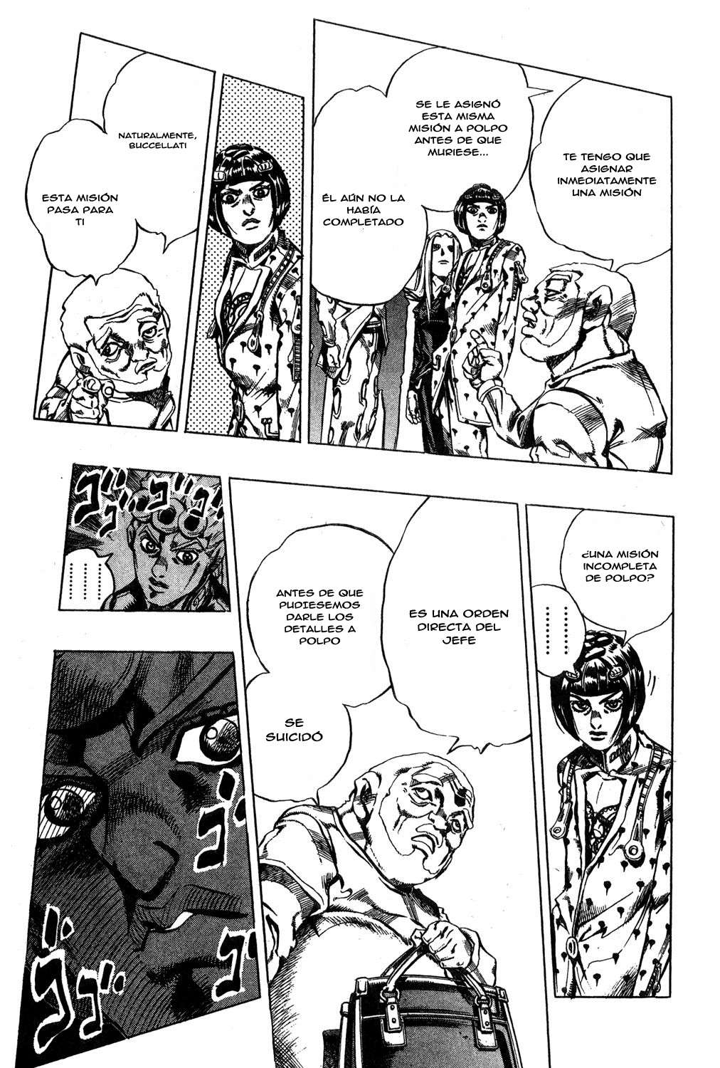 Read JoJo's Bizarre Adventure Parte 5 Vento Aureo ES Manga Online