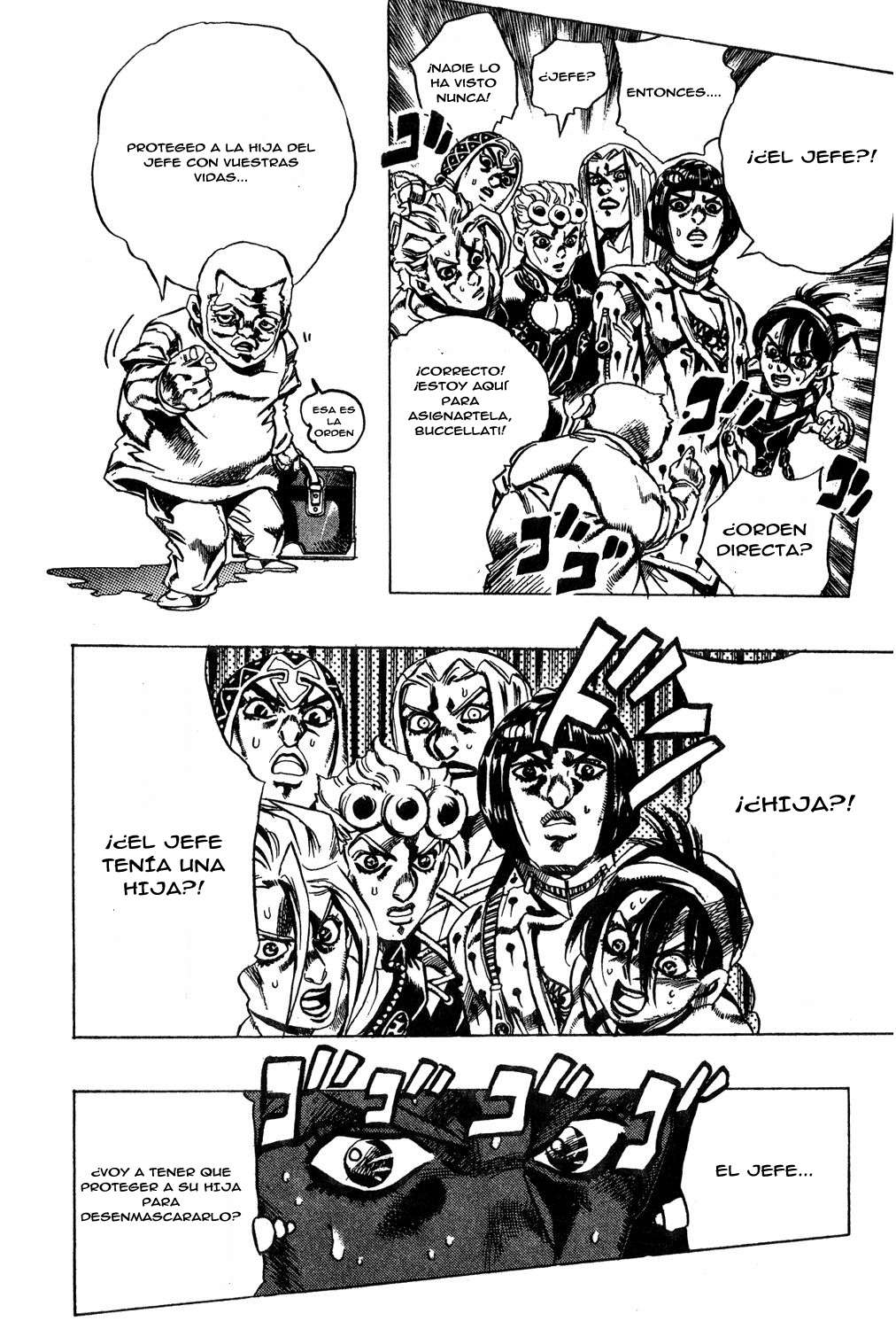 Read JoJo's Bizarre Adventure Parte 5 Vento Aureo ES Manga Online