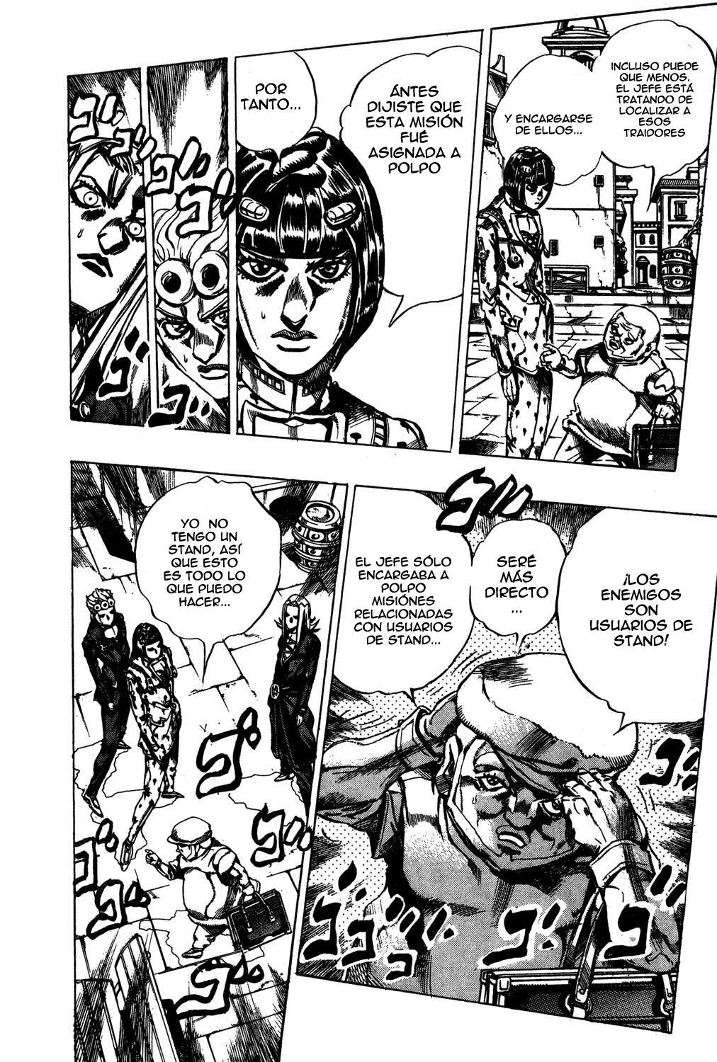 Read JoJo's Bizarre Adventure Parte 5 Vento Aureo ES Manga Online
