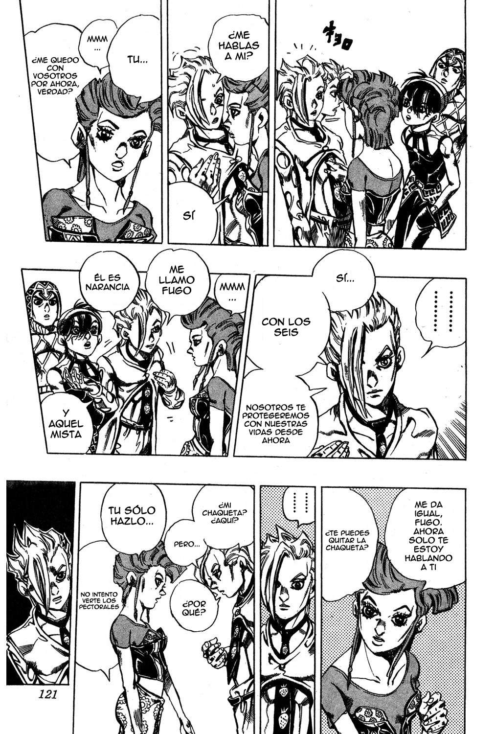 Read JoJo's Bizarre Adventure Parte 5 Vento Aureo ES Manga Online
