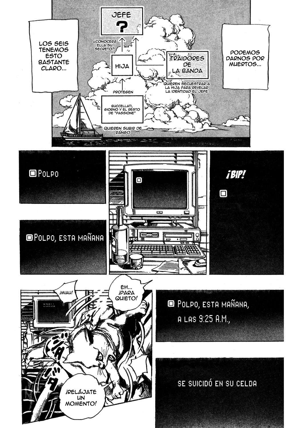 Read JoJo's Bizarre Adventure Parte 5 Vento Aureo ES Manga Online