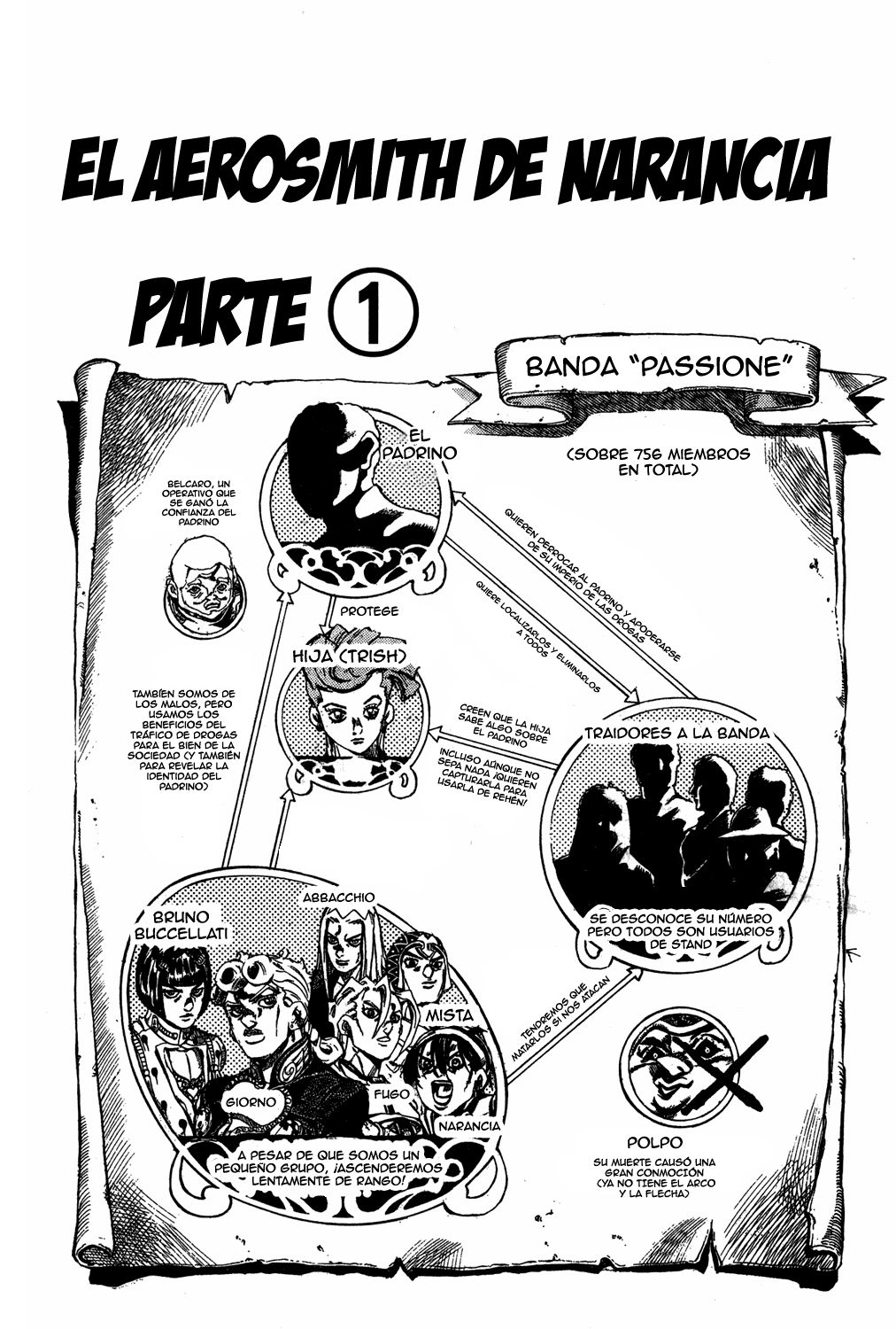 Read JoJo's Bizarre Adventure Parte 5 Vento Aureo ES Manga Online