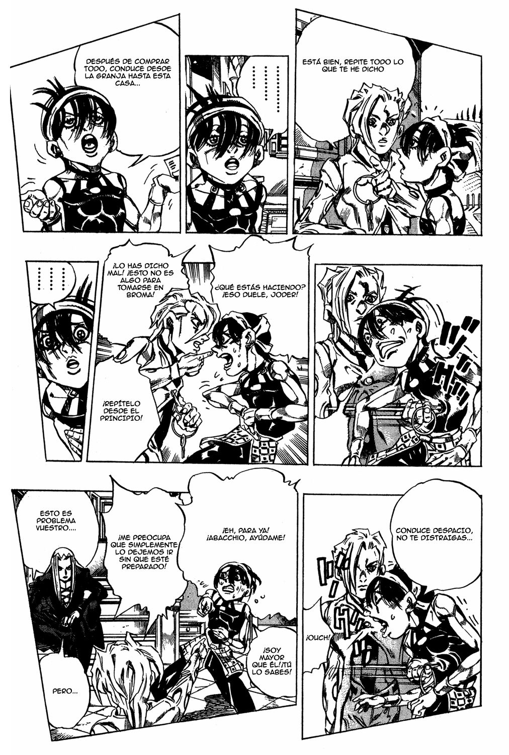 Read JoJo's Bizarre Adventure Parte 5 Vento Aureo ES Manga Online