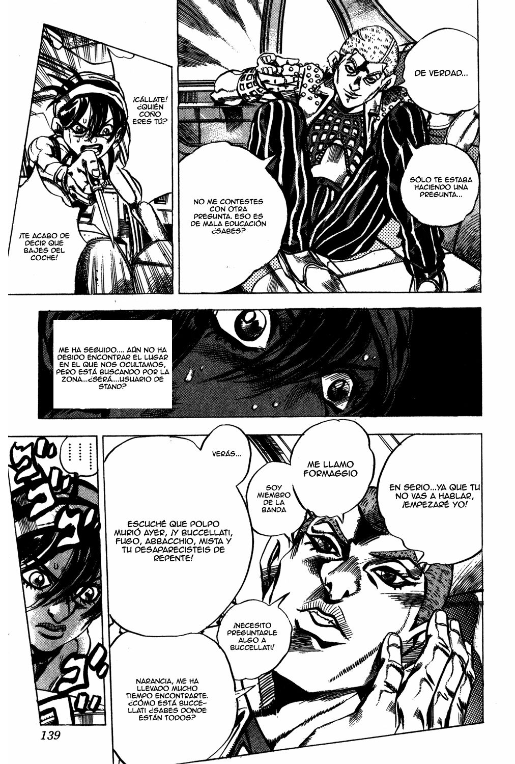 Read JoJo's Bizarre Adventure Parte 5 Vento Aureo ES Manga Online