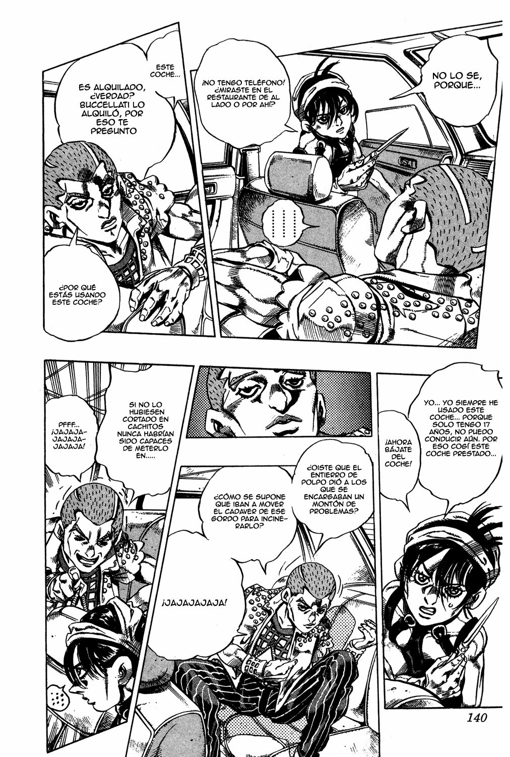 Read JoJo's Bizarre Adventure Parte 5 Vento Aureo ES Manga Online