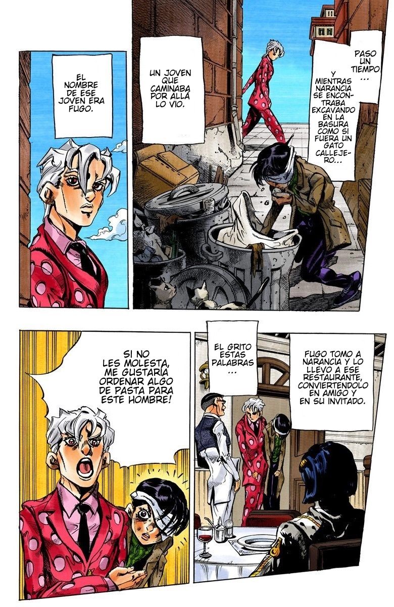 Read JoJo's Bizarre Adventure Parte 5 Vento Aureo ES Manga Online