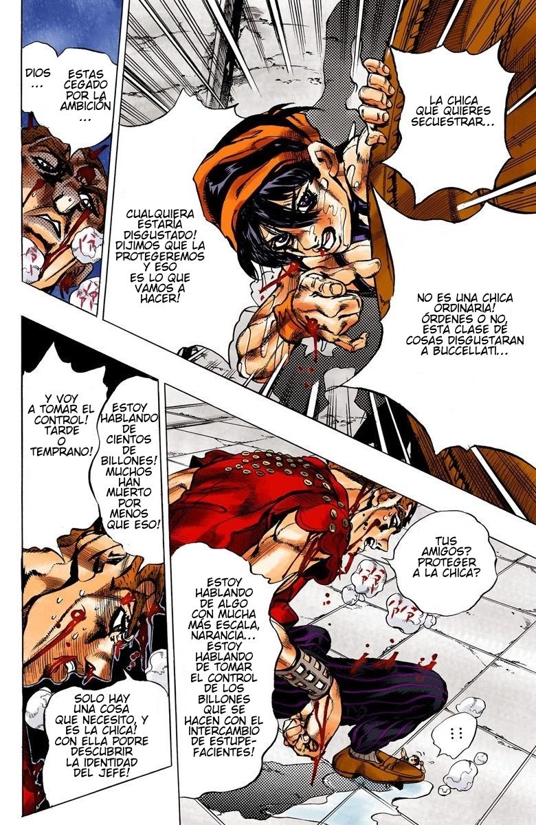 Read JoJo's Bizarre Adventure Parte 5 Vento Aureo ES Manga Online