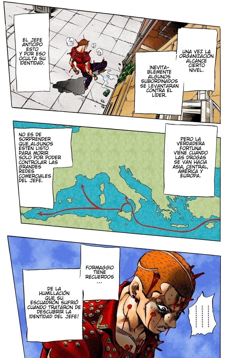 Read JoJo's Bizarre Adventure Parte 5 Vento Aureo ES Manga Online