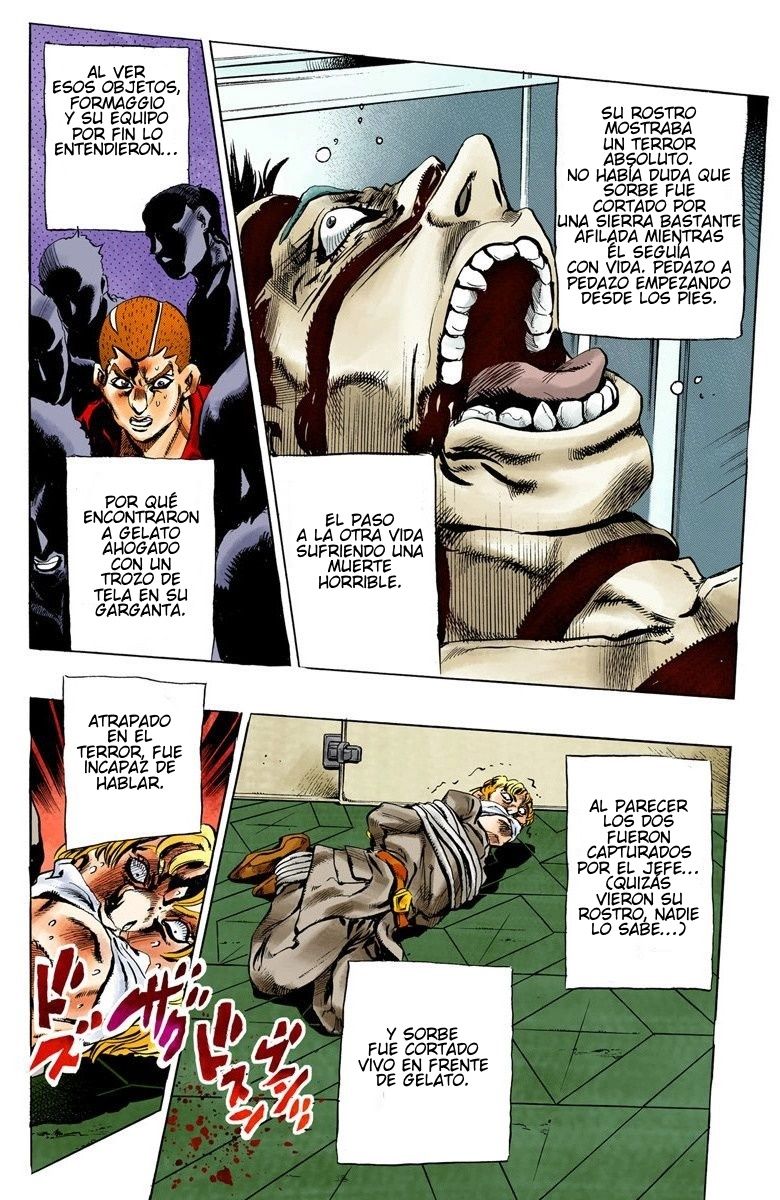 Read JoJo's Bizarre Adventure Parte 5 Vento Aureo ES Manga Online
