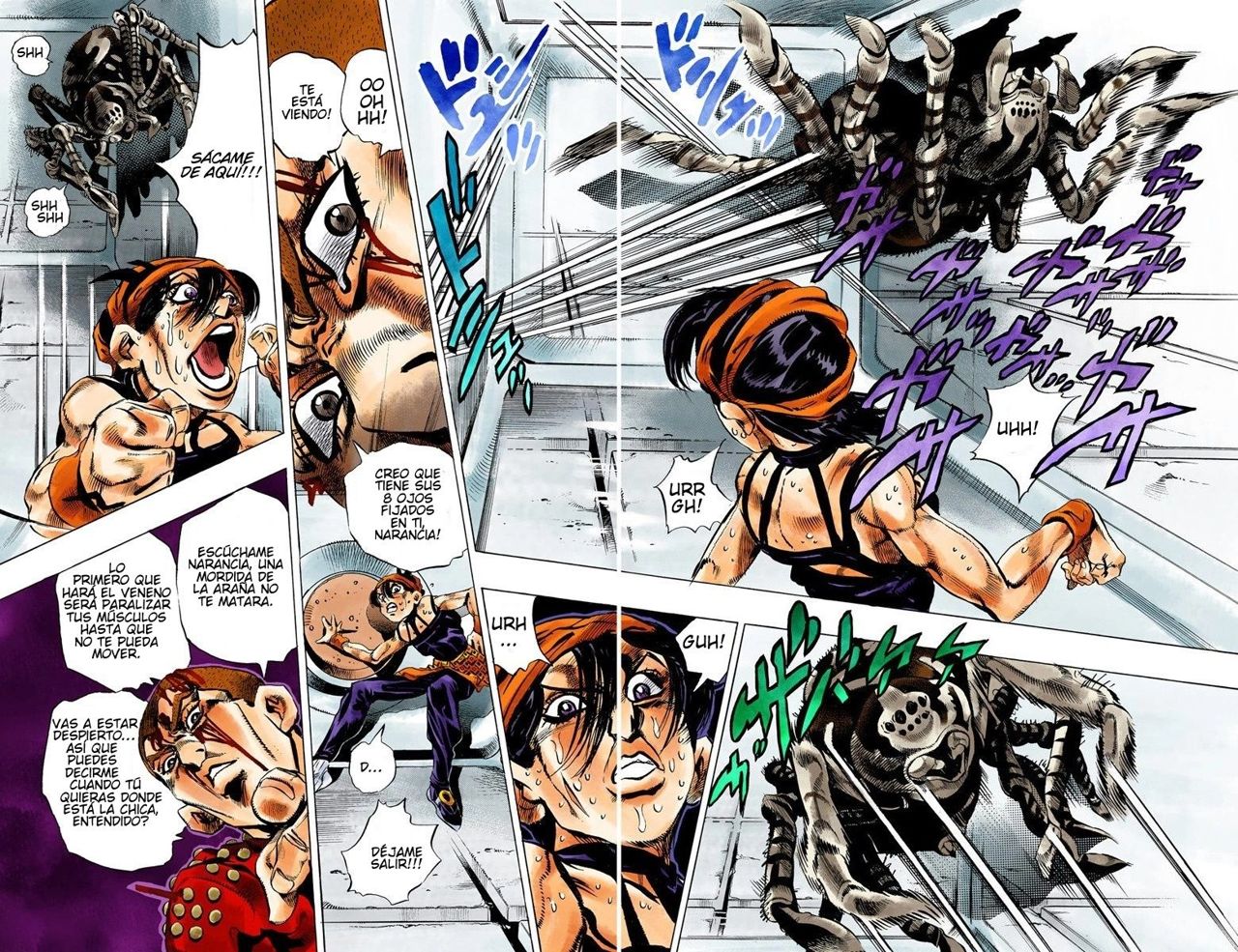 Read JoJo's Bizarre Adventure Parte 5 Vento Aureo ES Manga Online