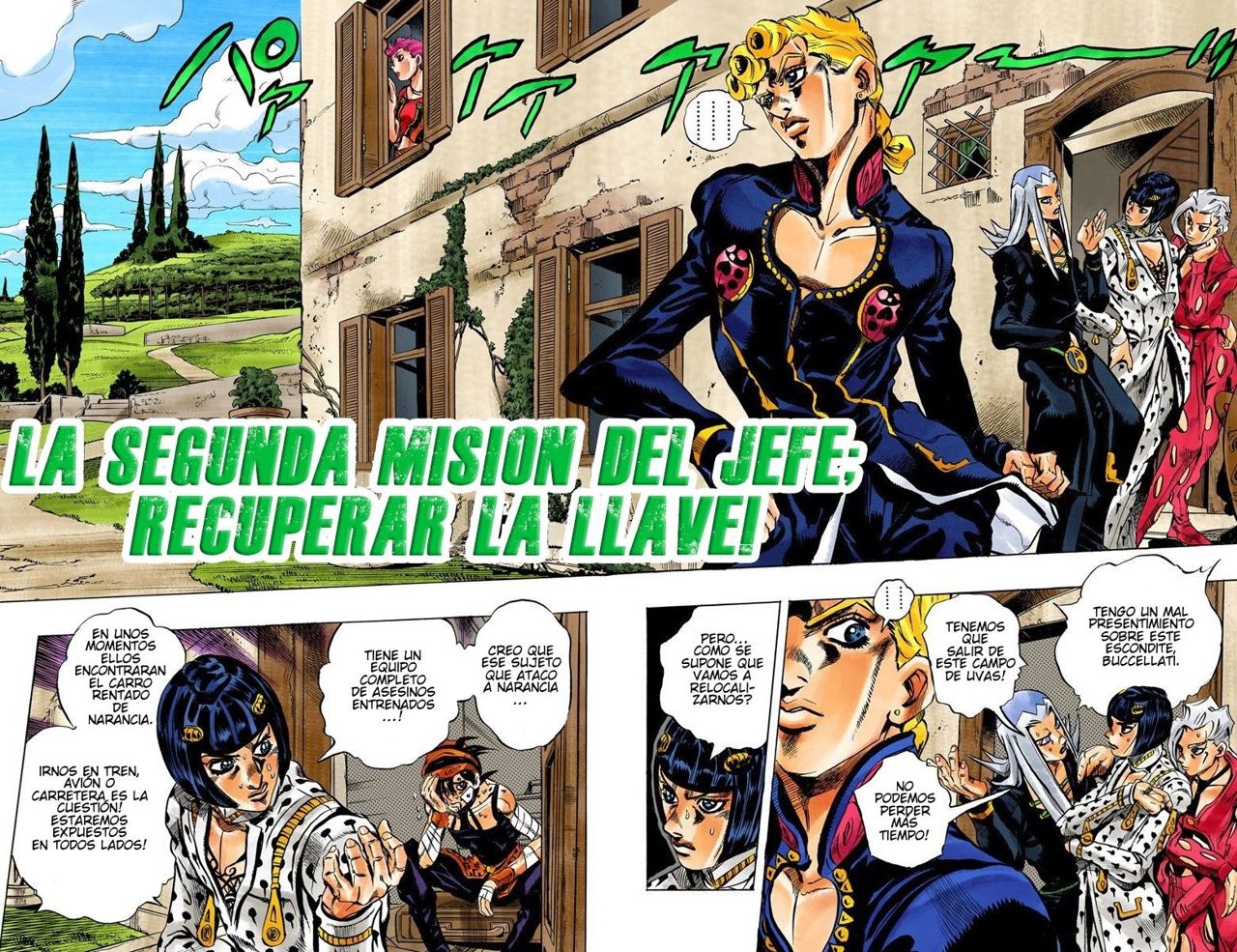 Read JoJo's Bizarre Adventure Parte 5 Vento Aureo ES Manga Online