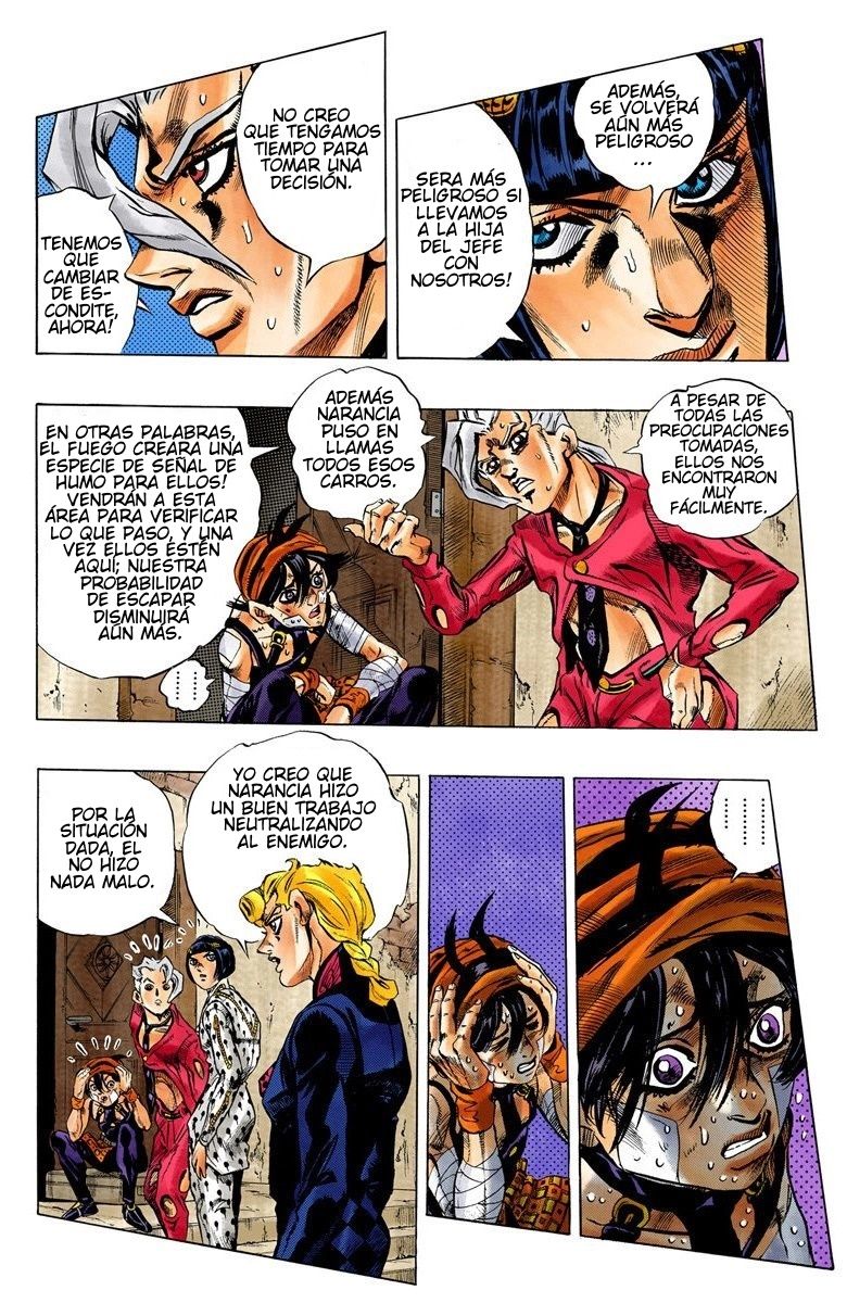 Read JoJo's Bizarre Adventure Parte 5 Vento Aureo ES Manga Online