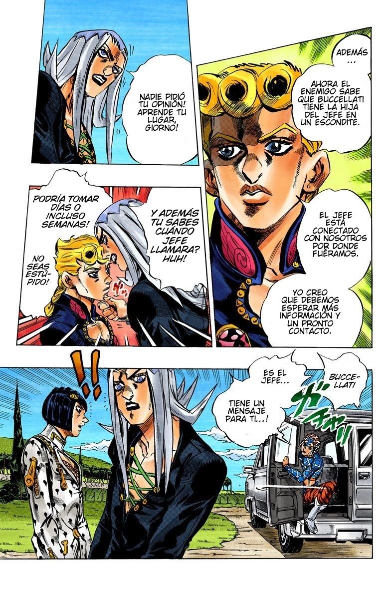 Read JoJo's Bizarre Adventure Parte 5 Vento Aureo ES Manga Online