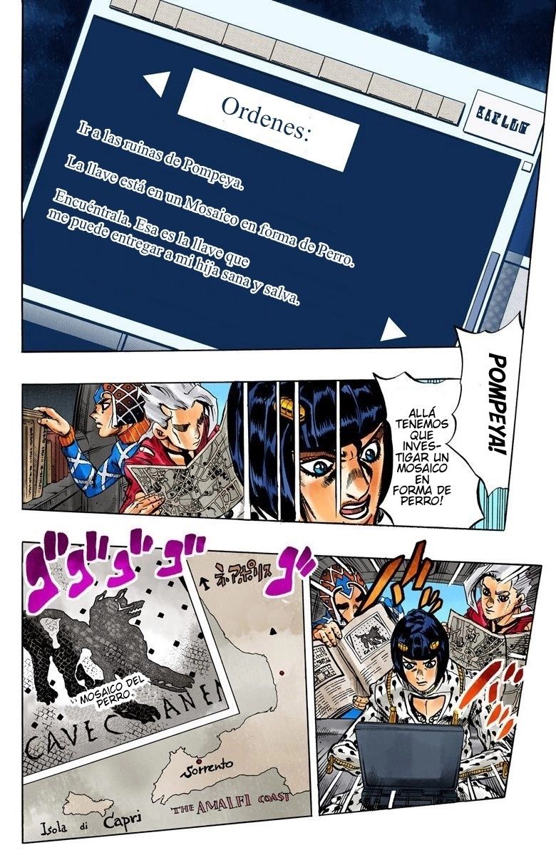 Read JoJo's Bizarre Adventure Parte 5 Vento Aureo ES Manga Online
