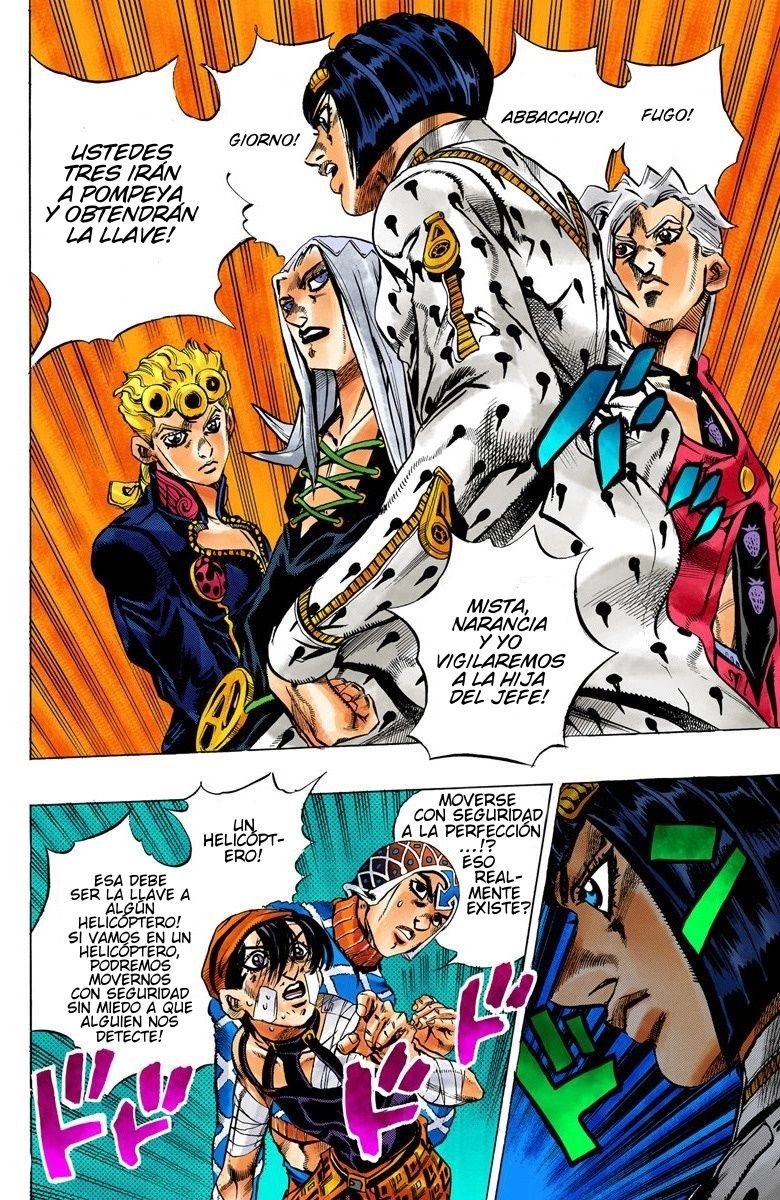 Read JoJo's Bizarre Adventure Parte 5 Vento Aureo ES Manga Online