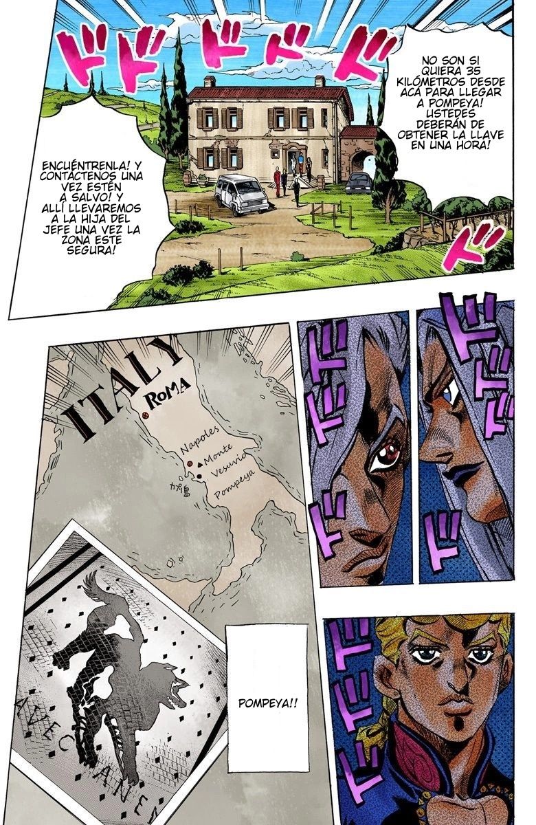 Read JoJo's Bizarre Adventure Parte 5 Vento Aureo ES Manga Online