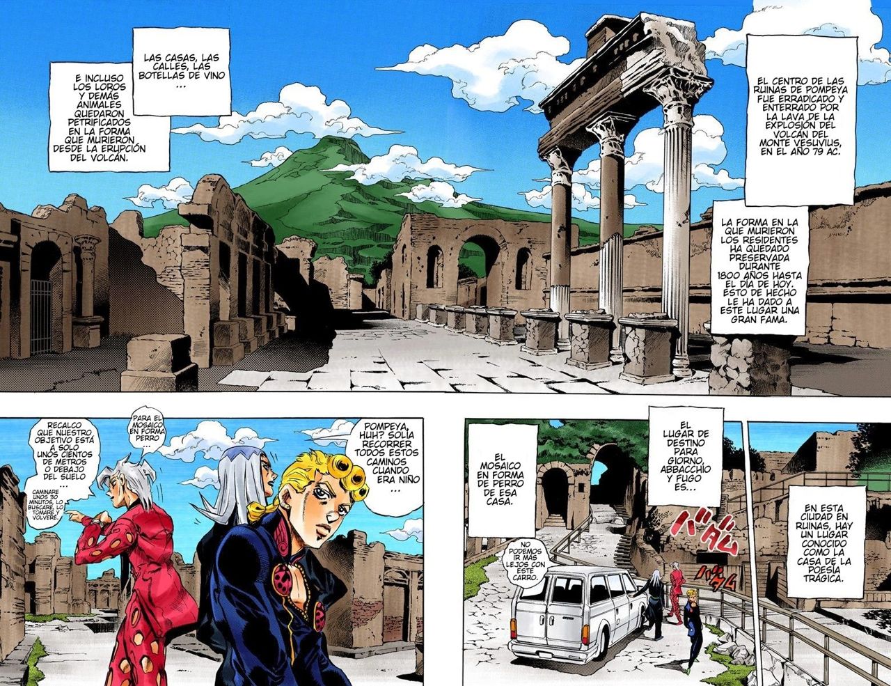 Read JoJo's Bizarre Adventure Parte 5 Vento Aureo ES Manga Online