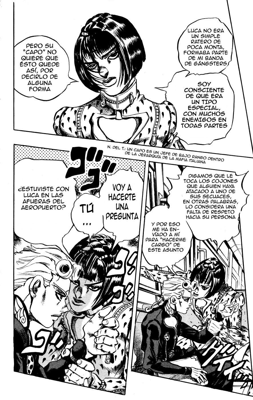 Read JoJo's Bizarre Adventure Parte 5 Vento Aureo ES Manga Online