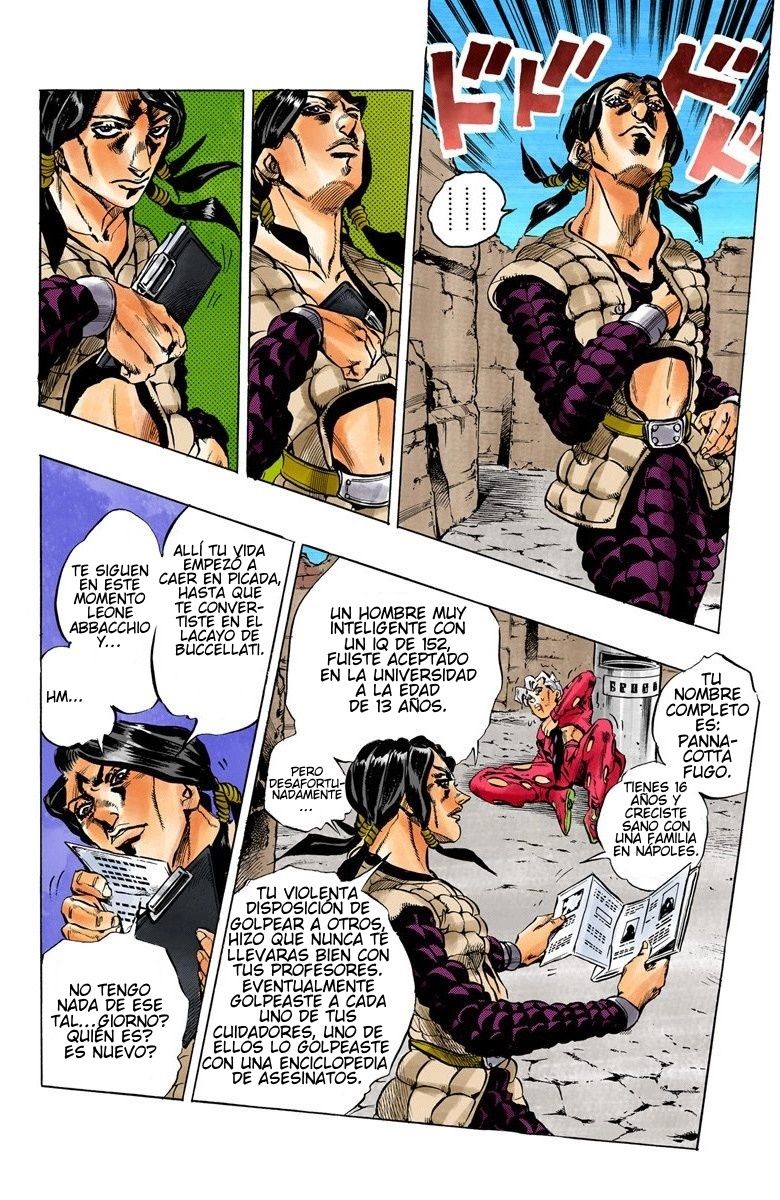 Read JoJo's Bizarre Adventure Parte 5 Vento Aureo ES Manga Online