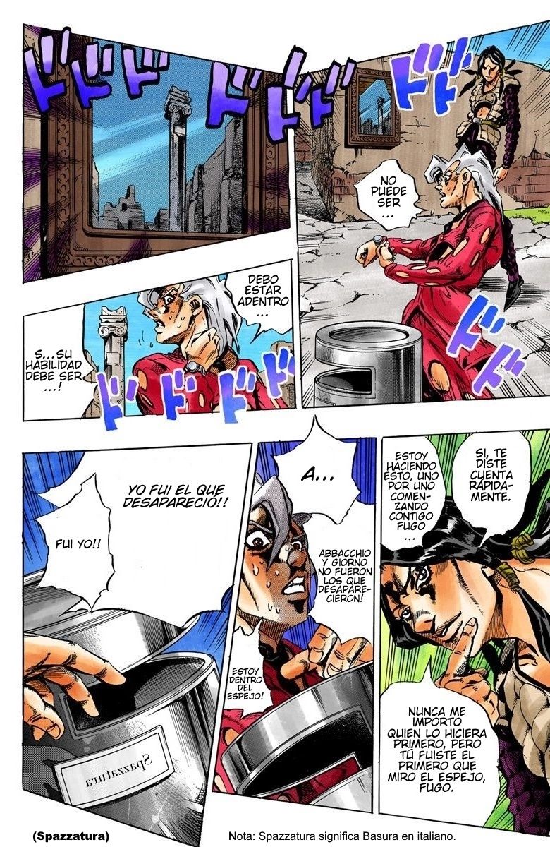 Read JoJo's Bizarre Adventure Parte 5 Vento Aureo ES Manga Online