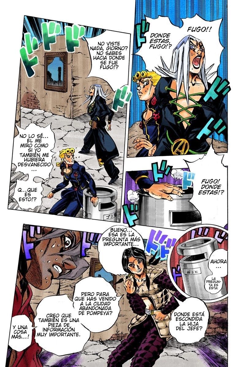 Read JoJo's Bizarre Adventure Parte 5 Vento Aureo ES Manga Online