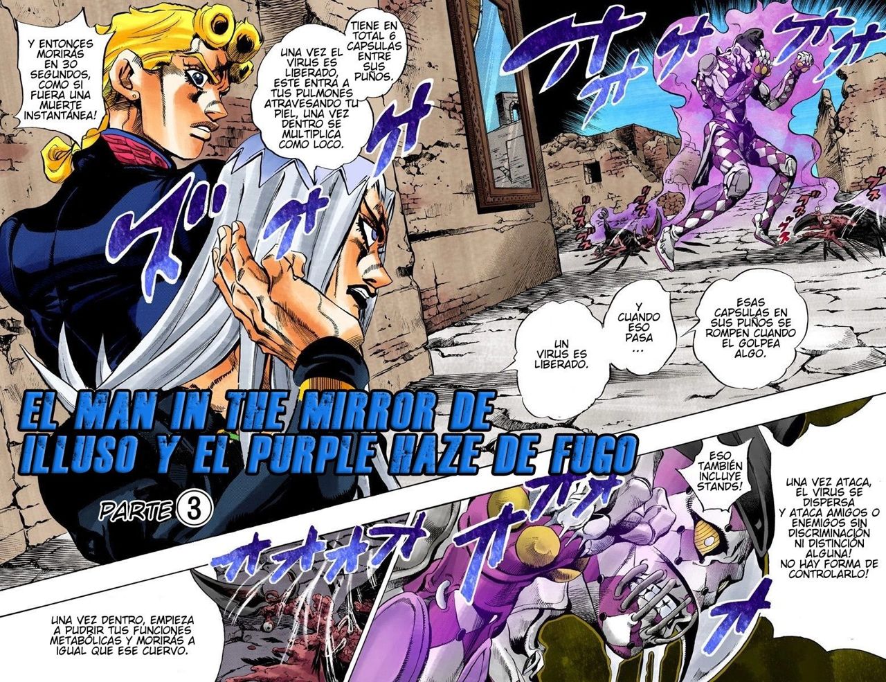 Read JoJo's Bizarre Adventure Parte 5 Vento Aureo ES Manga Online