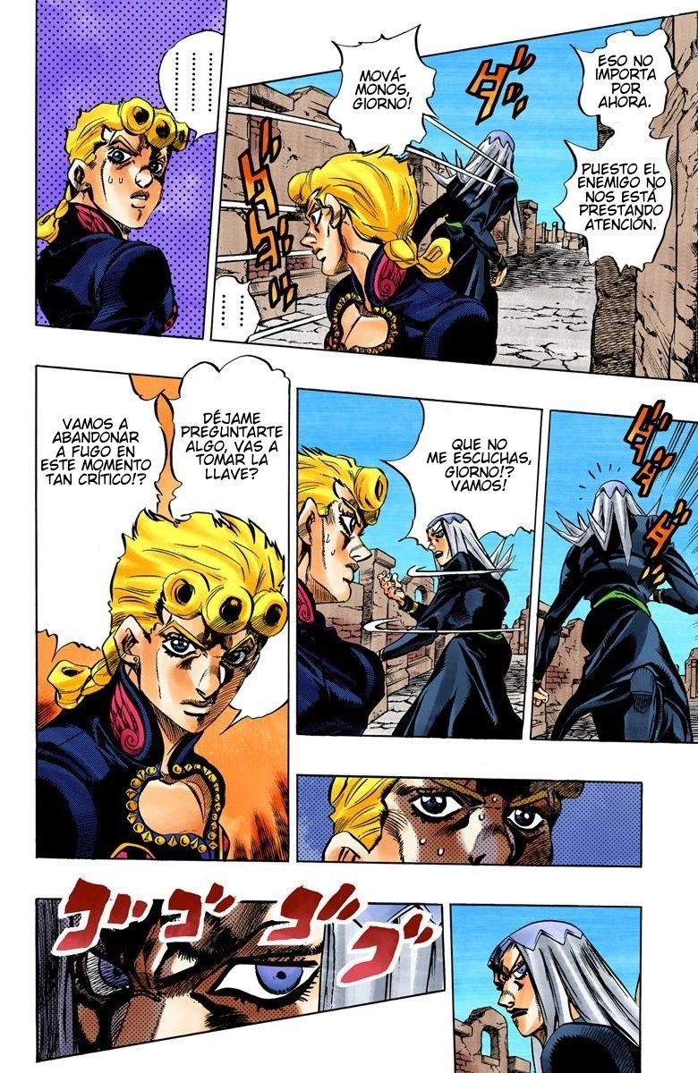 Read JoJo's Bizarre Adventure Parte 5 Vento Aureo ES Manga Online