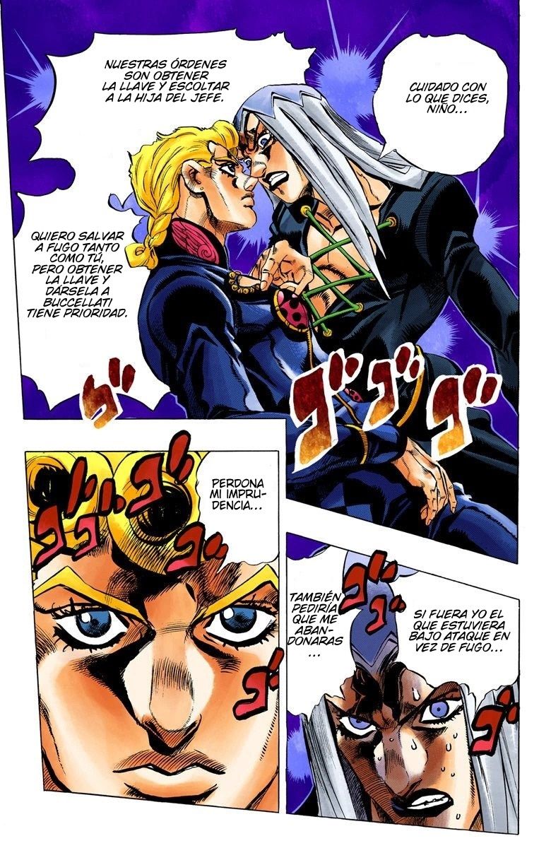 Read JoJo's Bizarre Adventure Parte 5 Vento Aureo ES Manga Online