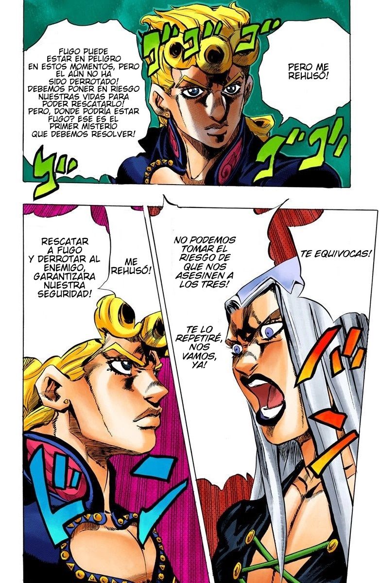 Read JoJo's Bizarre Adventure Parte 5 Vento Aureo ES Manga Online