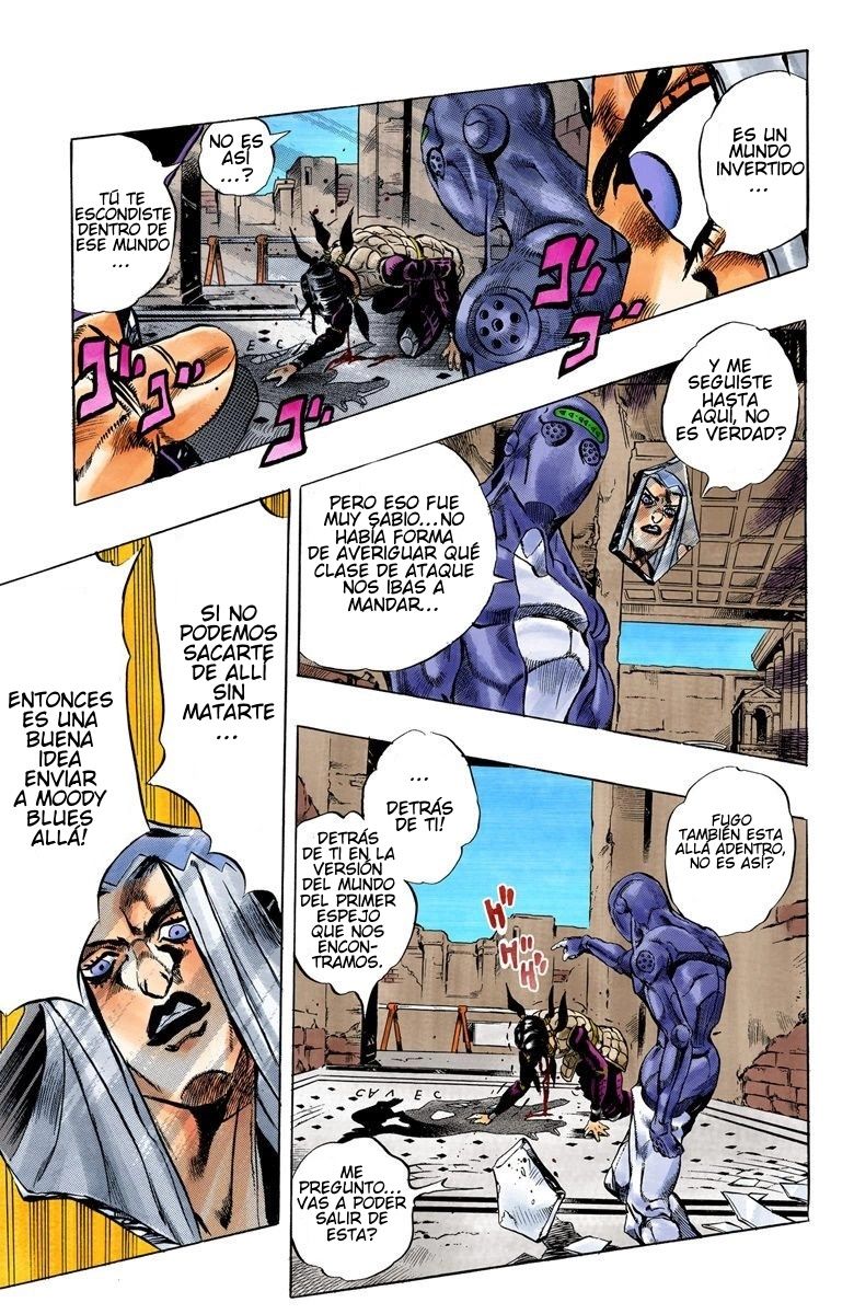 Read JoJo's Bizarre Adventure Parte 5 Vento Aureo ES Manga Online