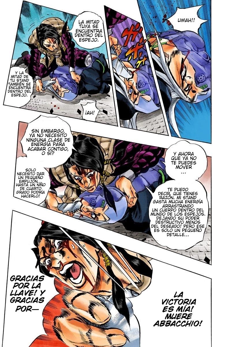 Read JoJo's Bizarre Adventure Parte 5 Vento Aureo ES Manga Online