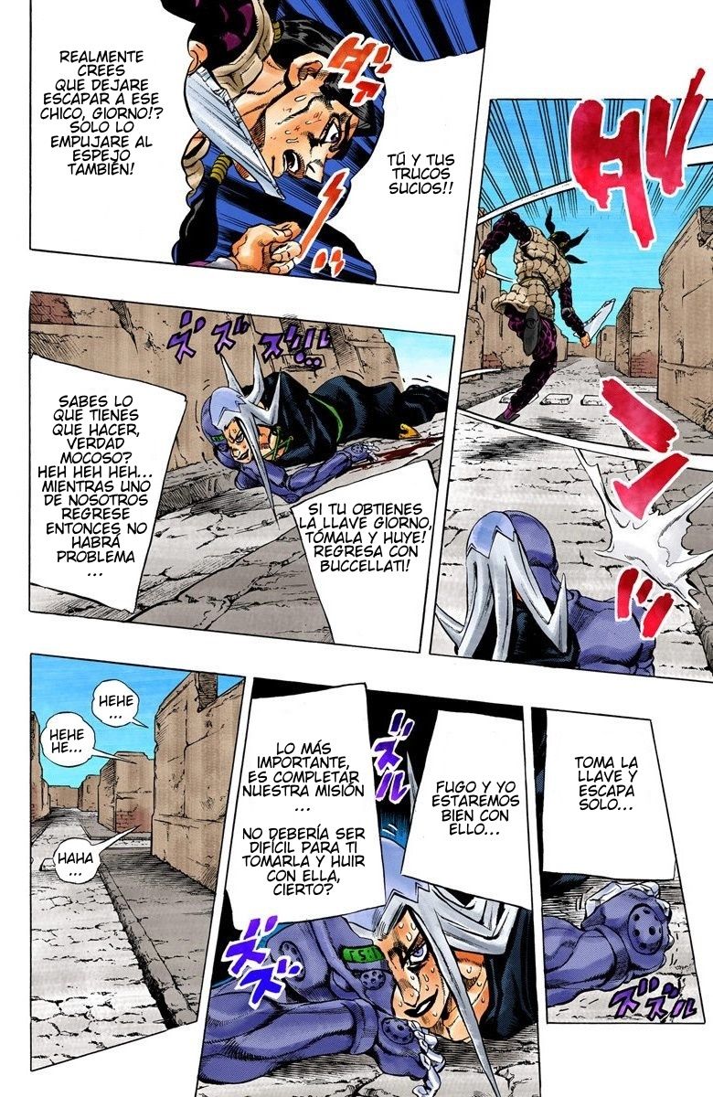 Read JoJo's Bizarre Adventure Parte 5 Vento Aureo ES Manga Online