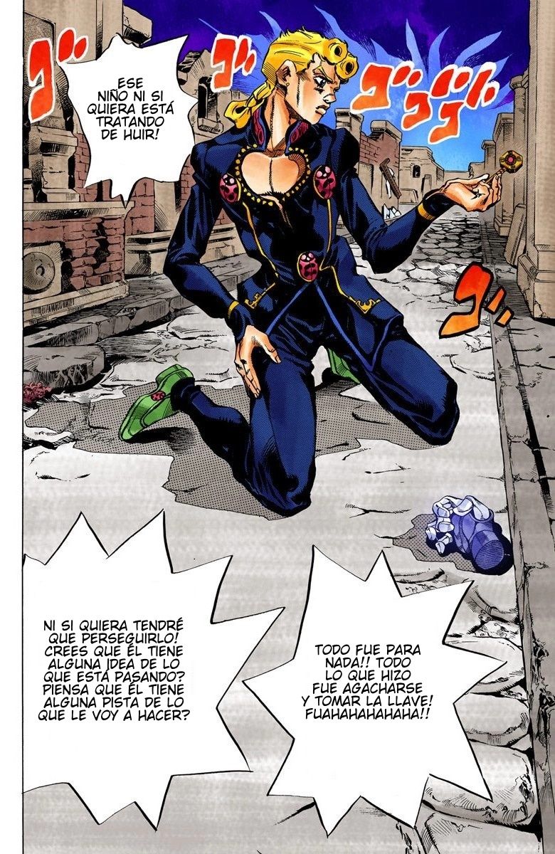 Read JoJo's Bizarre Adventure Parte 5 Vento Aureo ES Manga Online
