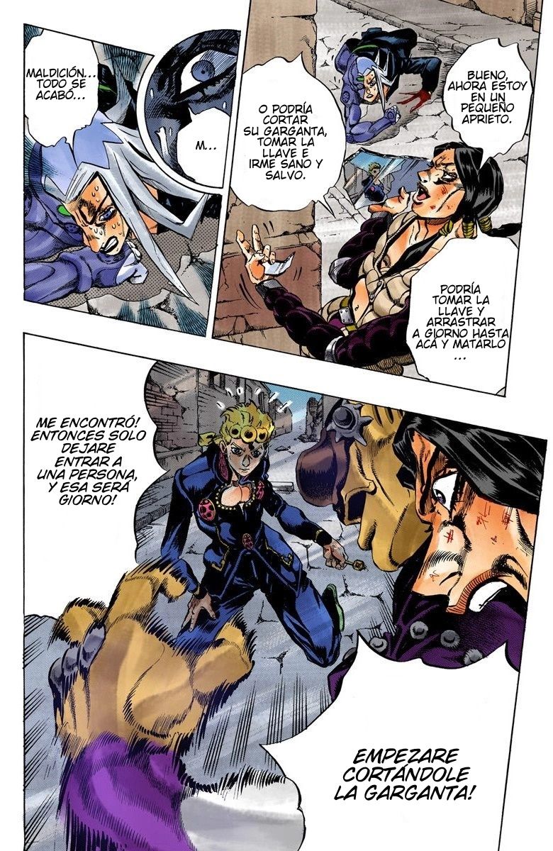 Read JoJo's Bizarre Adventure Parte 5 Vento Aureo ES Manga Online