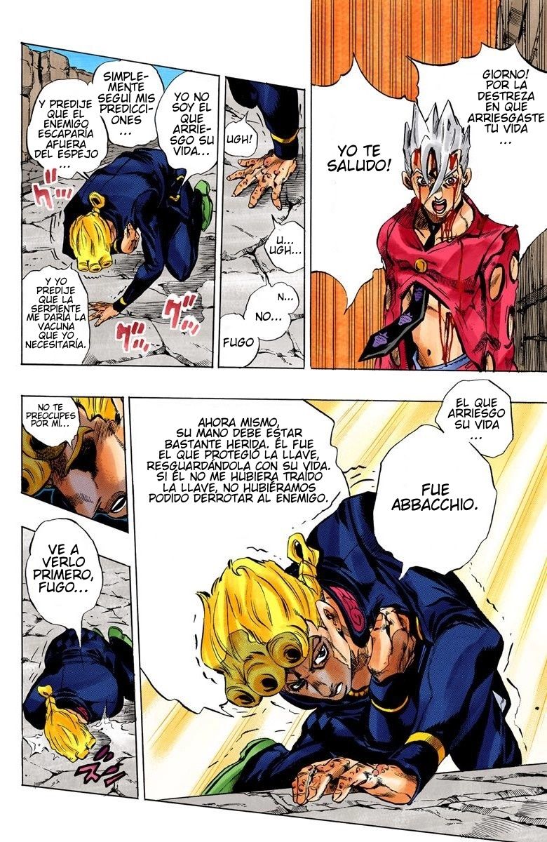 Read JoJo's Bizarre Adventure Parte 5 Vento Aureo ES Manga Online